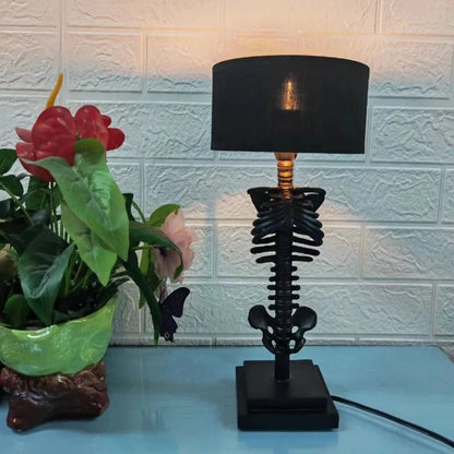 Skanto | Handmade Gothic Skeleton Table Lamp