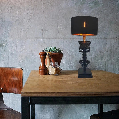 Skanto | Handmade Gothic Skeleton Table Lamp