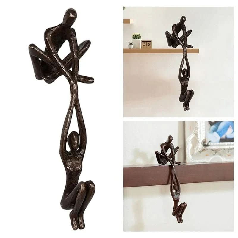Skanto | Decorative Resin Sculpture for Love and Balance