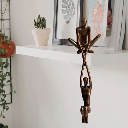 Skanto | Decorative Resin Sculpture for Love and Balance