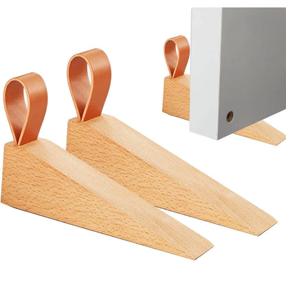 Skanto | Elegant Wood Door Stopper