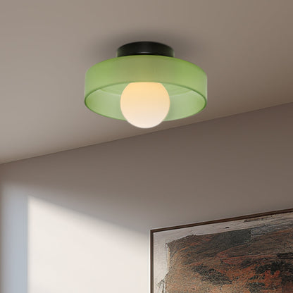 Round Flush Mount Ceiling & Wall Fixture