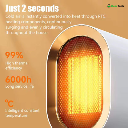 Skanto | Small Energy Efficient Room Electric Heater Portable Low Energy Power Saving