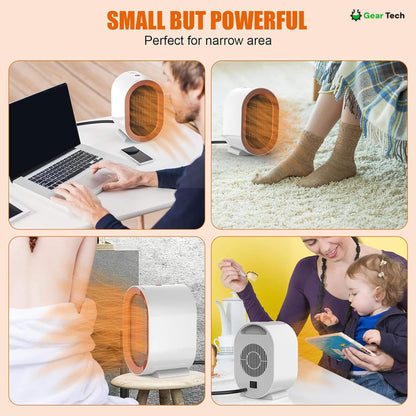 Skanto | Small Energy Efficient Room Electric Heater Portable Low Energy Power Saving