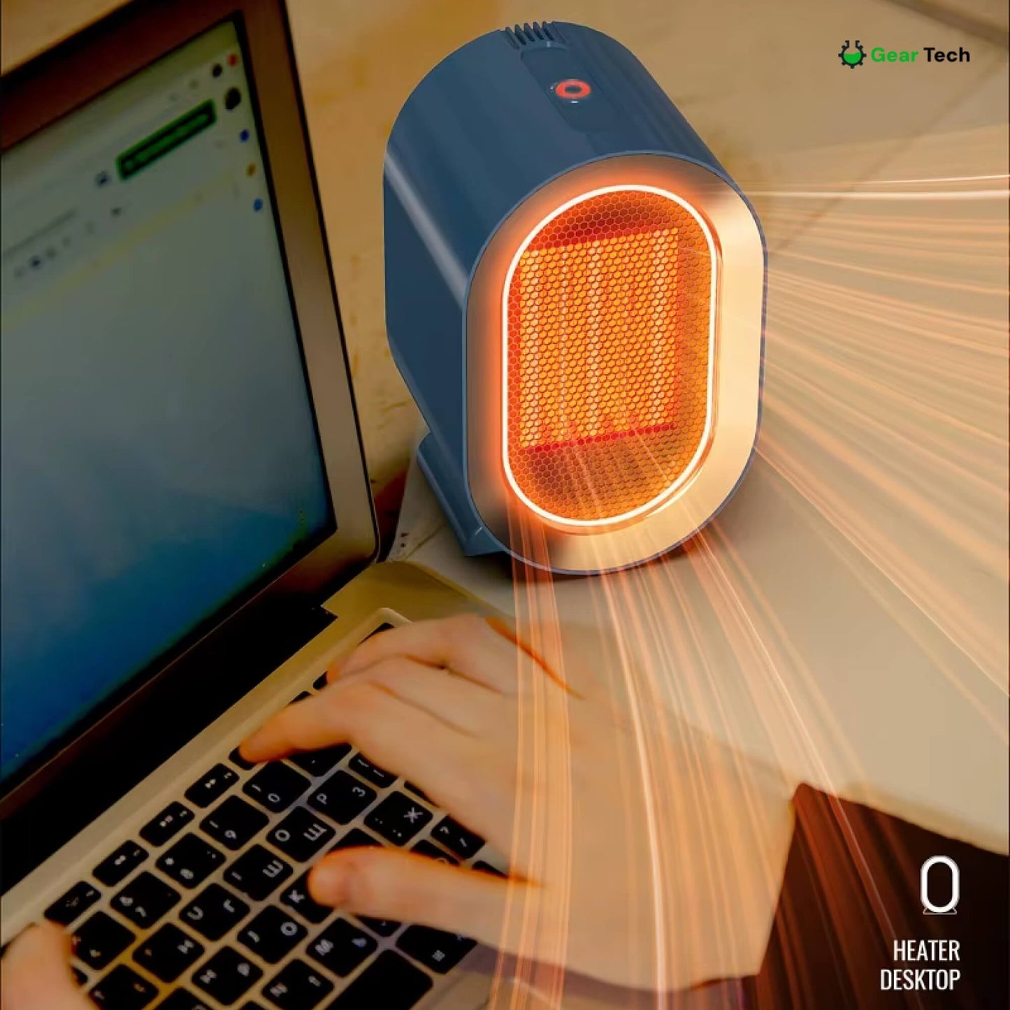Skanto | Small Energy Efficient Room Electric Heater Portable Low Energy Power Saving