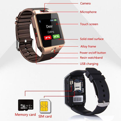 BowLift | Sports Bluetooth Smartwatch for Samsung Huawei Xiaomi Android Phone
