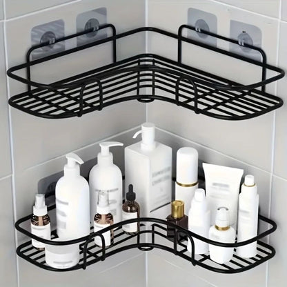 Skanto | Bathroom Corner Storage Shower Shelf