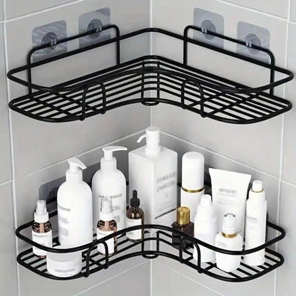 Skanto | Bathroom Corner Storage Shower Shelf
