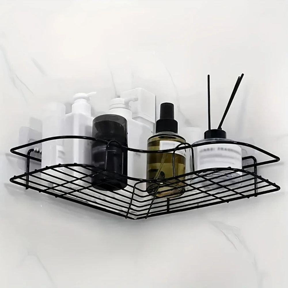 Skanto | Bathroom Corner Storage Shower Shelf