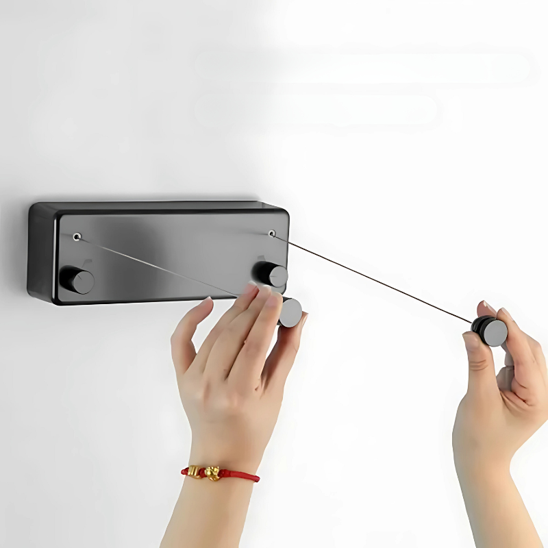 SmartLine Retractable Clothesline – Space-saving and Strong for Indoor and Outdoor | Bowlift