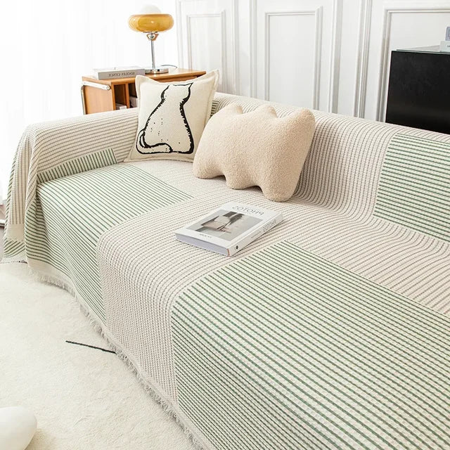 NordicNest - Sofa Cover with Tassels