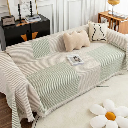 NordicNest - Sofa Cover with Tassels