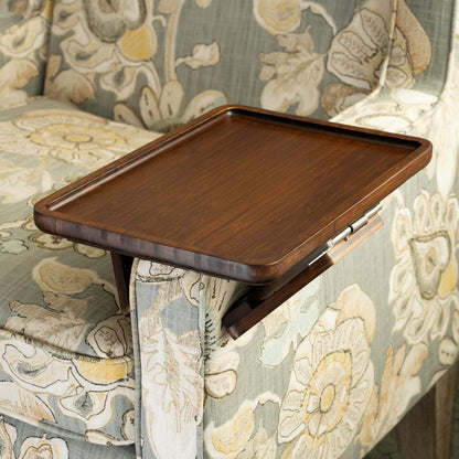 BowLift | SofaMate – Adjustable Sofa Arm Tray Table for Drinks, Snacks & Remote Control Storage