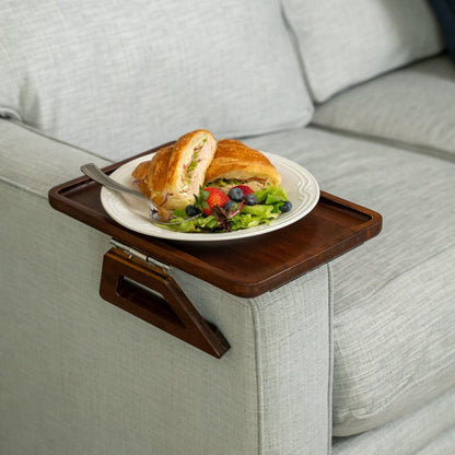 BowLift | SofaMate – Adjustable Sofa Arm Tray Table for Drinks, Snacks & Remote Control Storage
