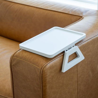 BowLift | SofaMate – Adjustable Sofa Arm Tray Table for Drinks, Snacks & Remote Control Storage