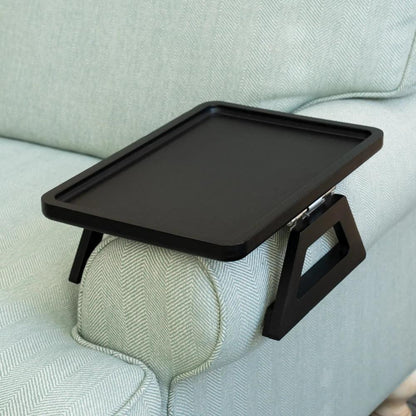 BowLift | SofaMate – Adjustable Sofa Arm Tray Table for Drinks, Snacks & Remote Control Storage