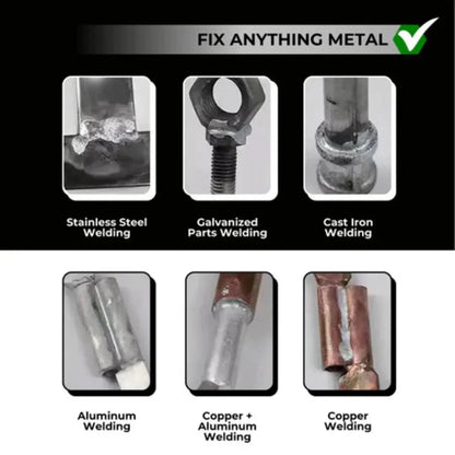 Instant Metal Repair Kit Welding Rods (3 Pieces)