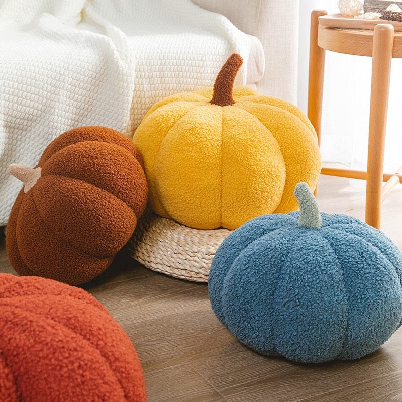 Soft Pumpkin Plush Pillow Bowlift