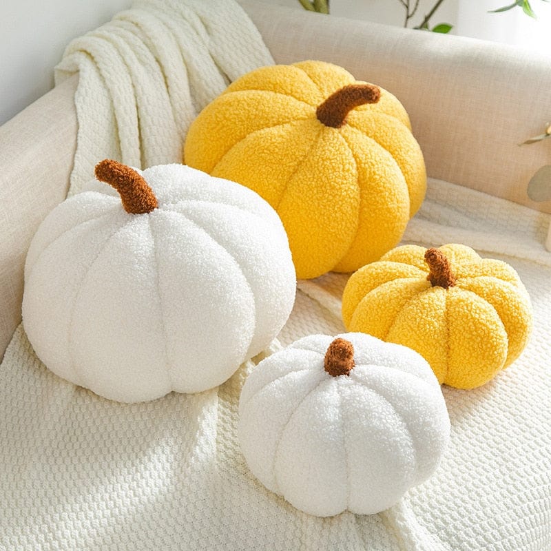 Soft Pumpkin Plush Pillow Bowlift