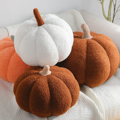 Soft Pumpkin Plush Pillow Bowlift
