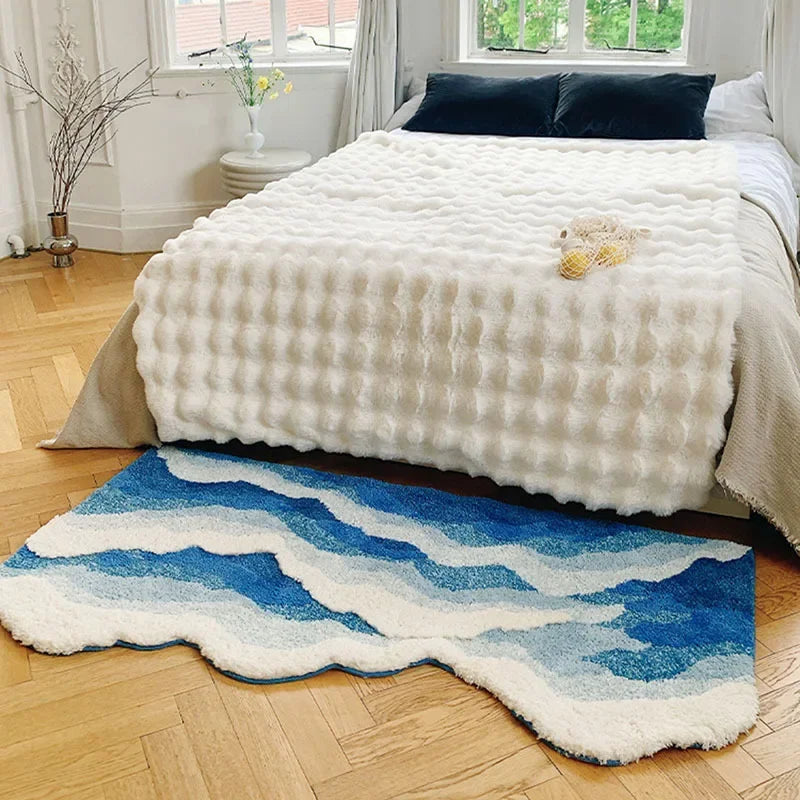 BowLift | Soft Surf Anti-Slip Plush Wave Rug