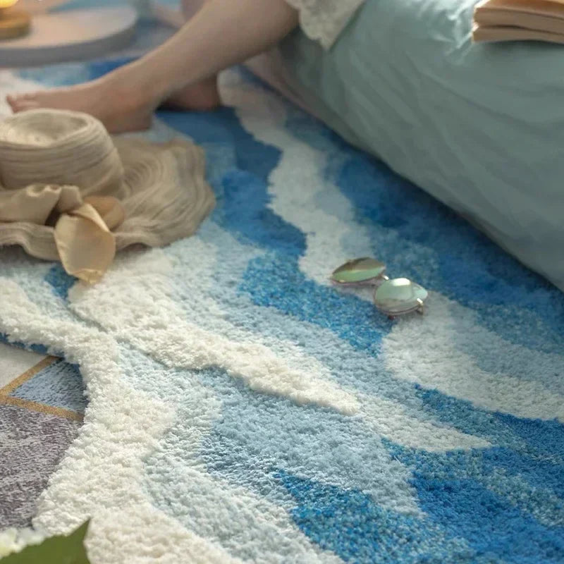 BowLift | Soft Surf Anti-Slip Plush Wave Rug