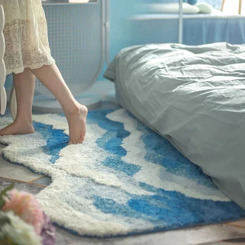 BowLift | Soft Surf Anti-Slip Plush Wave Rug
