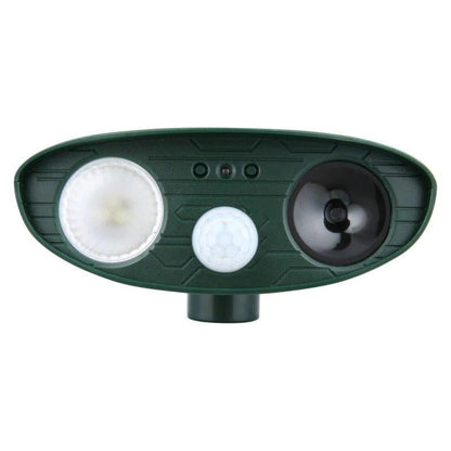 BowLift | Solar Powered Ultrasonic Rabbit Repeller with Flashing Light – Effective Pest Control for Gardens and Yards