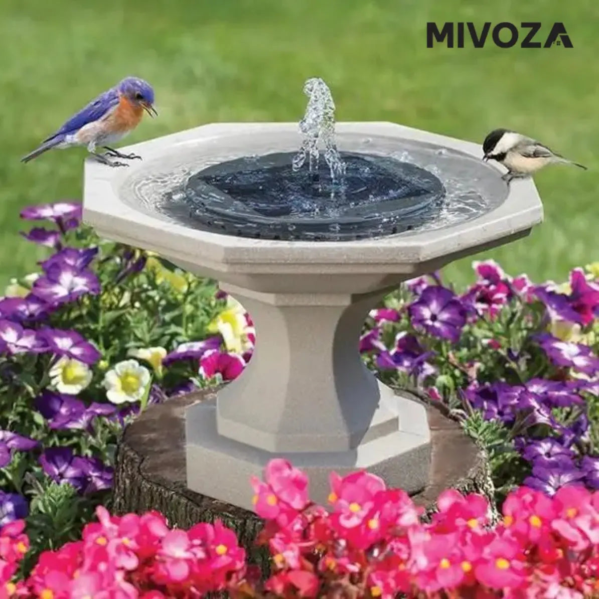BowLift | Solar Garden Fountain