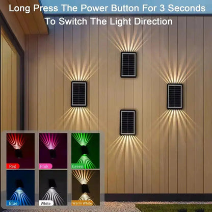 BowLift | Solar-LED-Wall light with color choice – Weatherproof & Atmospheric