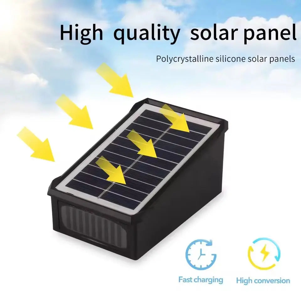 BowLift | Solar-LED-Wall light with color choice – Weatherproof & Atmospheric