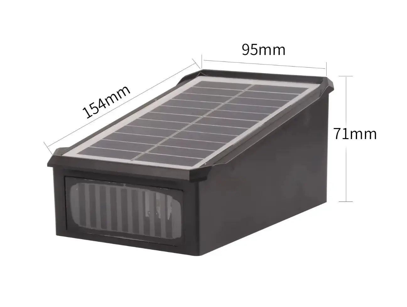 BowLift | Solar-LED-Wall light with color choice – Weatherproof & Atmospheric