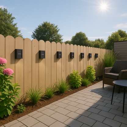 Brehn | SolarGlow Luxe Solar Wall Lamps – Wireless, Stylish & Ready For Hot Evenings