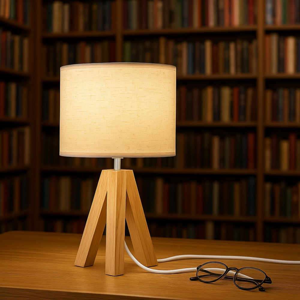 Skanto | Solara Minimalist Tripod Table Lamp