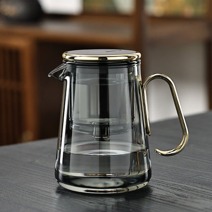 BowLift | Solara – Magnetic Glass Teapot with Precision Tea Release & Stainless Steel Filter (700ml)