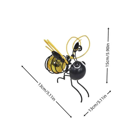 BowLift | Solar-powered Hanging Lamp "Bee" – Weatherproof LED Decoration for Garden & Balcony