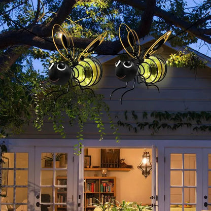 BowLift | Solar-powered Hanging Lamp "Bee" – Weatherproof LED Decoration for Garden & Balcony