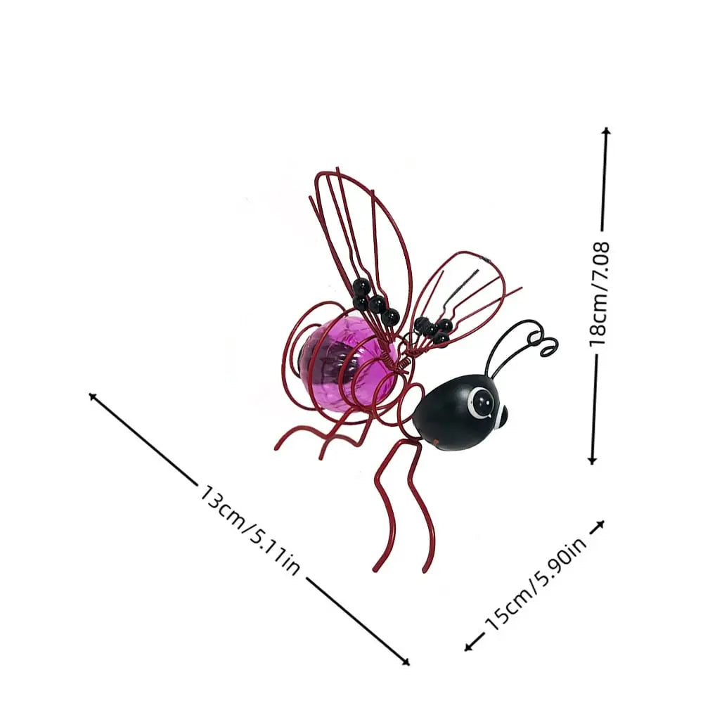 BowLift | Solar-powered Hanging Lamp "Bee" – Weatherproof LED Decoration for Garden & Balcony