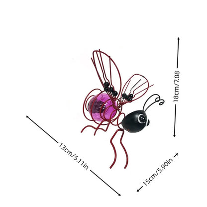 BowLift | Solar-powered Hanging Lamp "Bee" – Weatherproof LED Decoration for Garden & Balcony