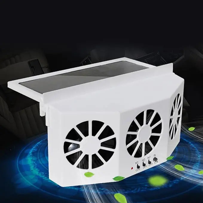BowLift | Solar-powered Car Fan – Cordless & Compact