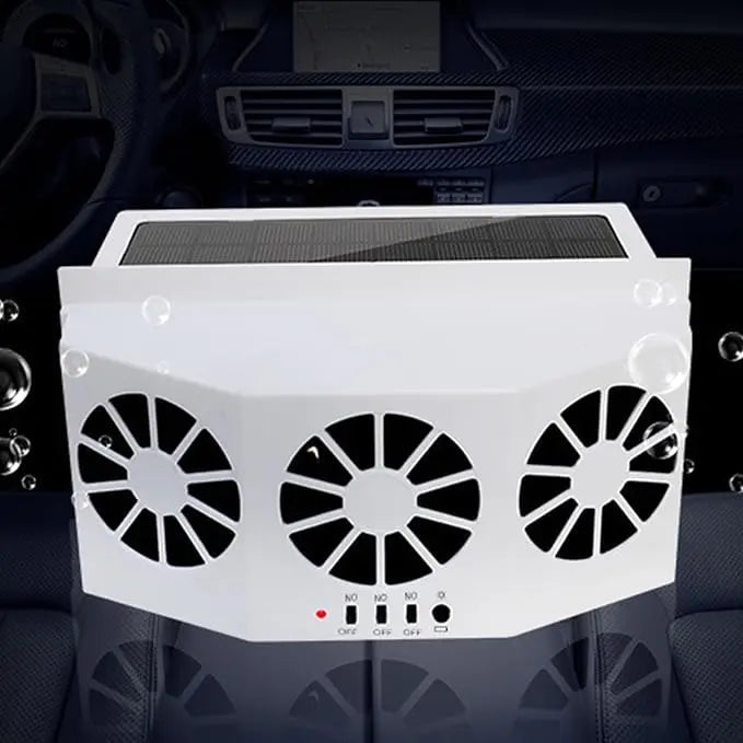 BowLift | Solar-powered Car Fan – Cordless & Compact