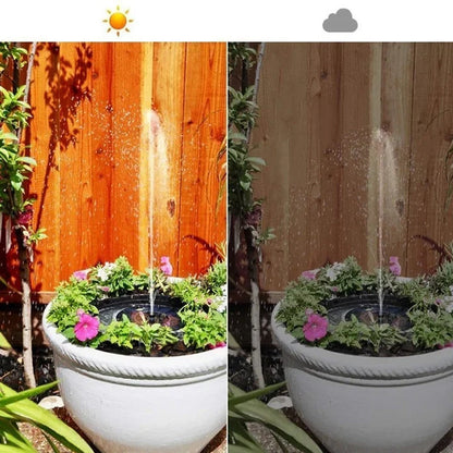 Skanto | Solar-Powered Bird Fountain with Light