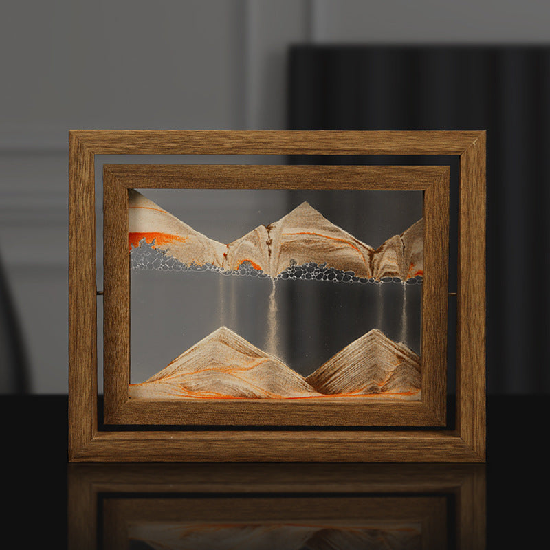 Skanto | Solid Wood 3D Rotating Sand Painting