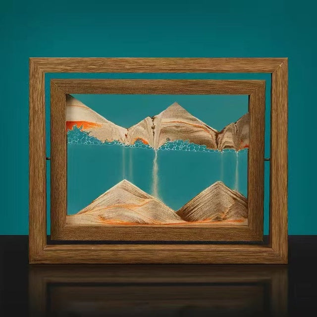 Skanto | Solid Wood 3D Rotating Sand Painting