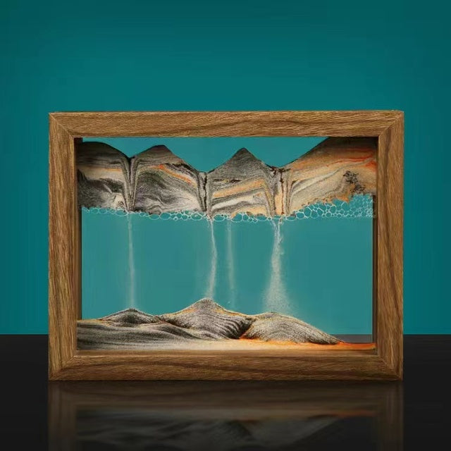 Skanto | Solid Wood 3D Rotating Sand Painting