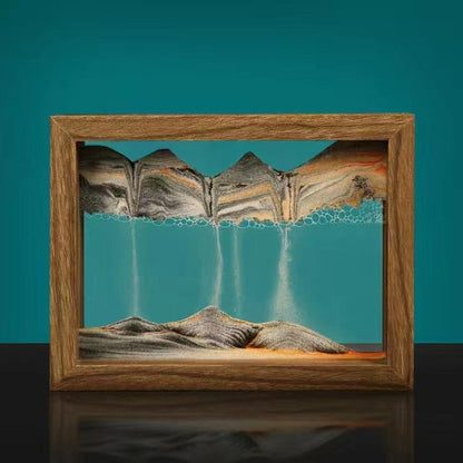 Skanto | Solid Wood 3D Rotating Sand Painting