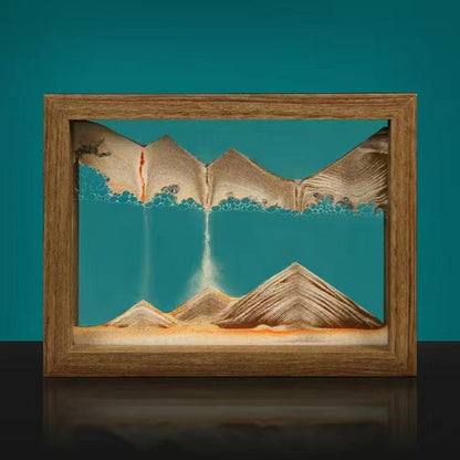 Skanto | Solid Wood 3D Rotating Sand Painting