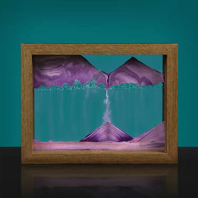 Skanto | Solid Wood 3D Rotating Sand Painting