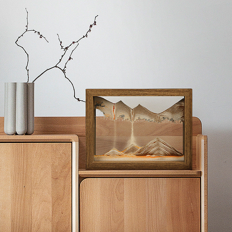 Skanto | Solid Wood 3D Rotating Sand Painting