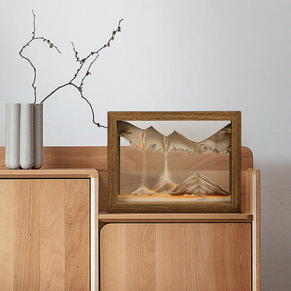 Skanto | Solid Wood 3D Rotating Sand Painting